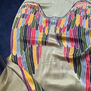 Colorful Wing Pattern Scarf